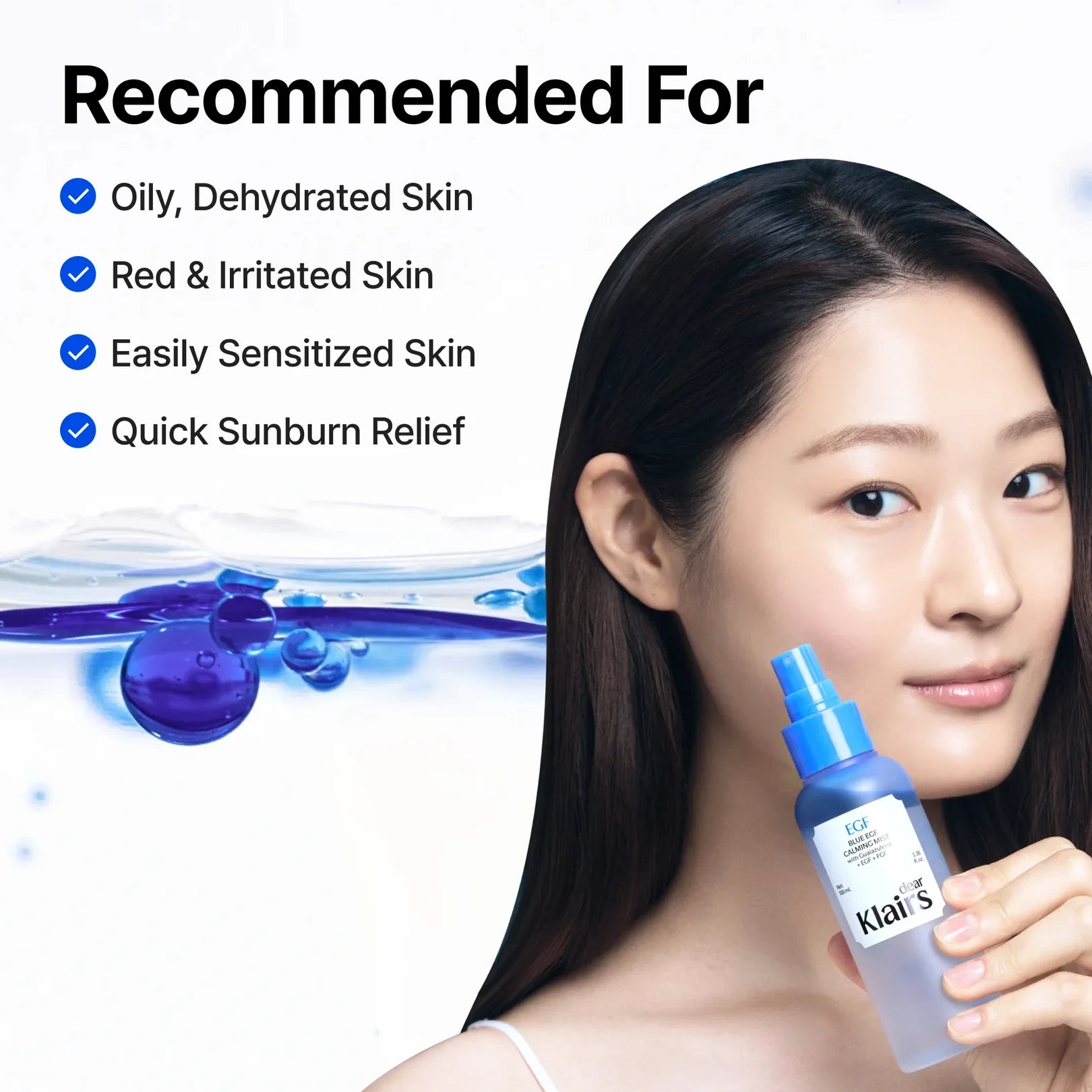 Dear Klairs Blue EGF Calming Mist