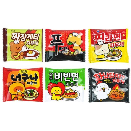 K -Ramen Shape Earaser (Random)
