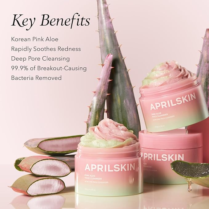April Skin Pink Aloe Pack Cleanser