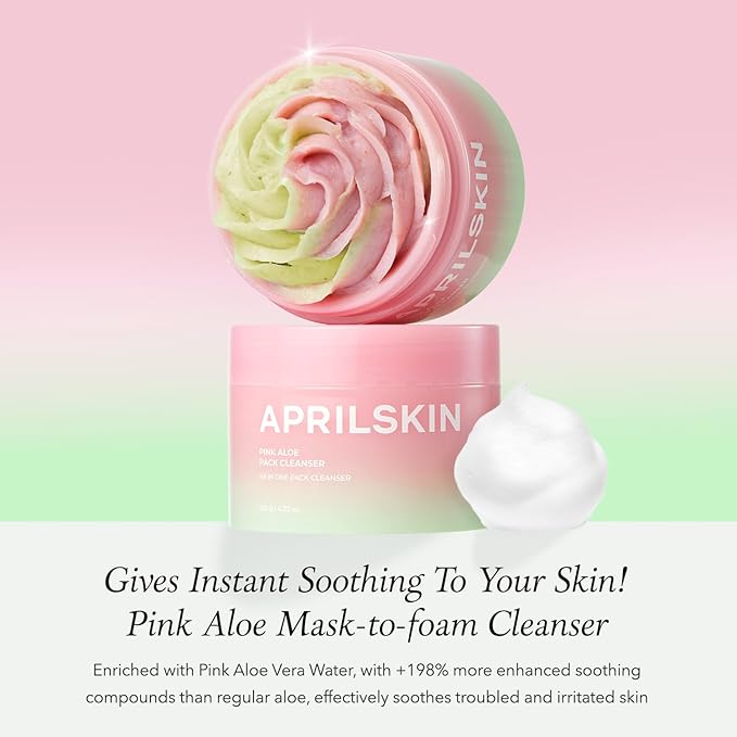 April Skin Pink Aloe Pack Cleanser