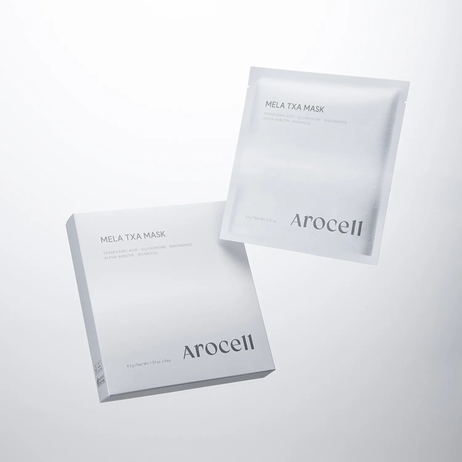 AROCELL Mela TXA Mask 4 ea
