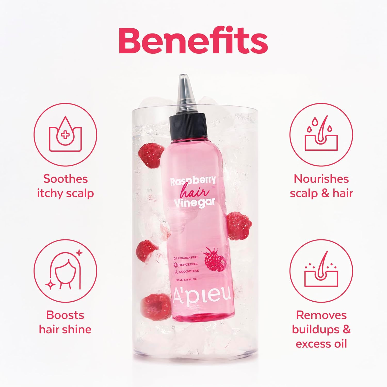 A'pieu Raspberry Hair Vinegar