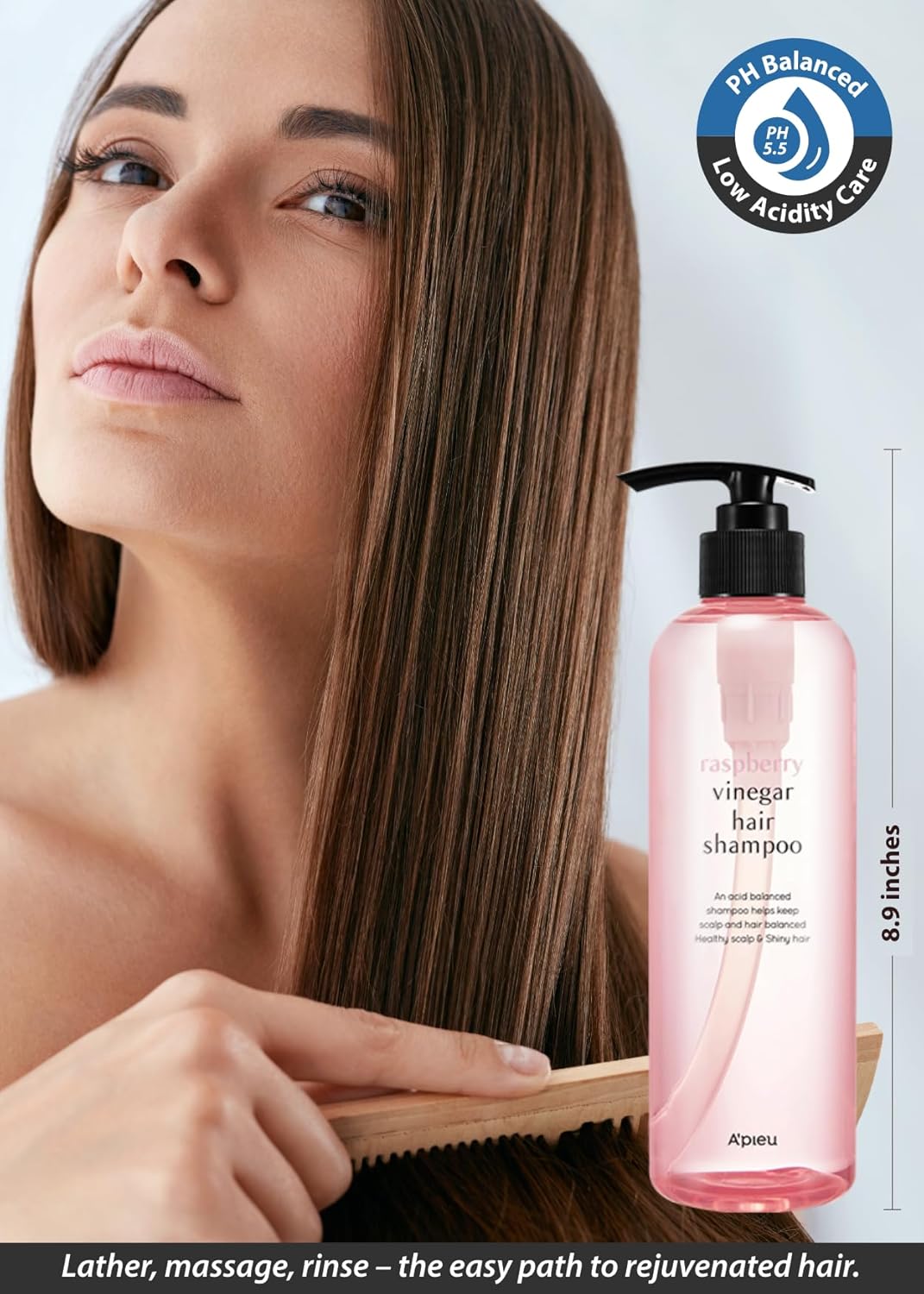 A’pieu Raspberry Vinegar Hair Shampoo 500 ml