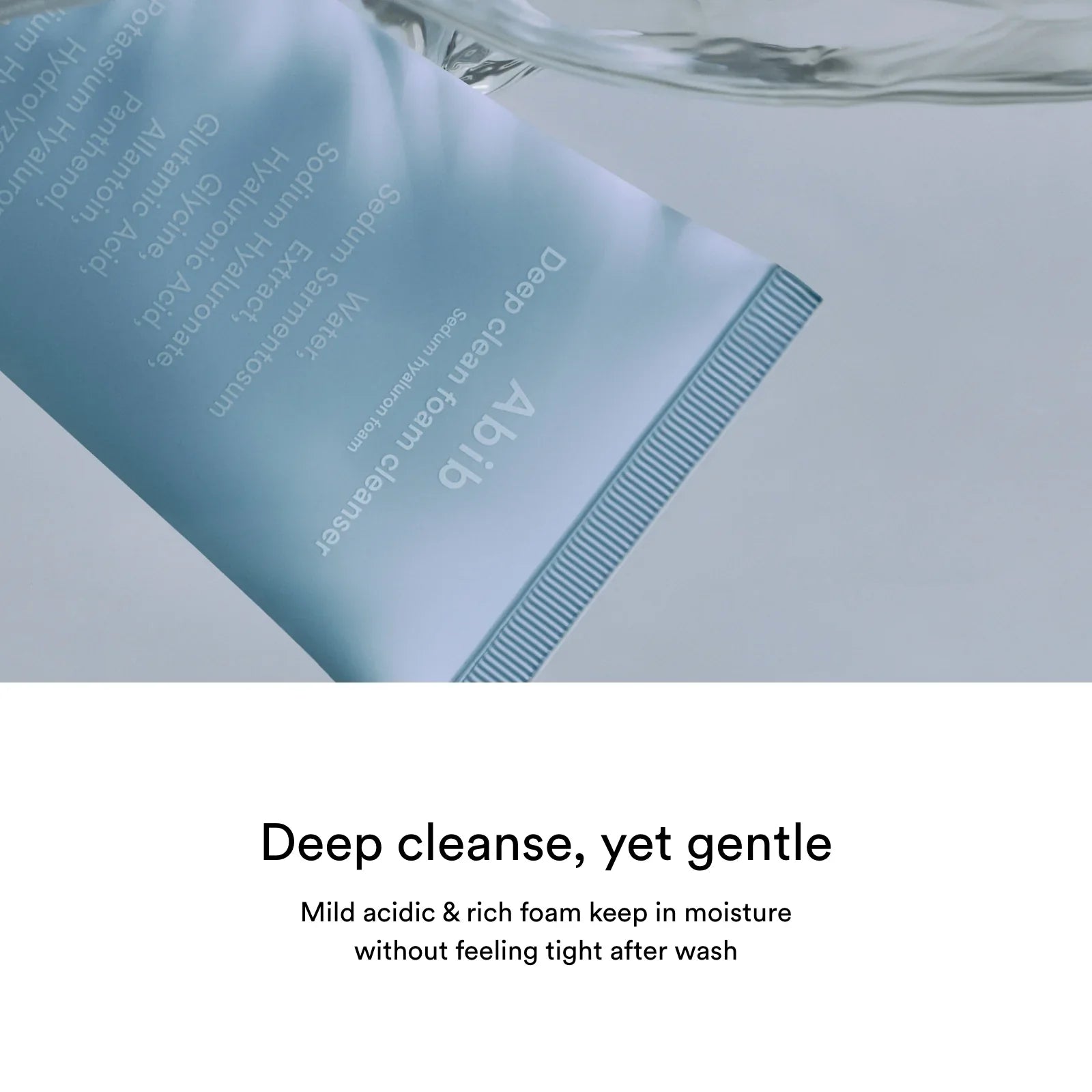 Abib Deep Clean Foam Cleanser Sedum Hyaluron