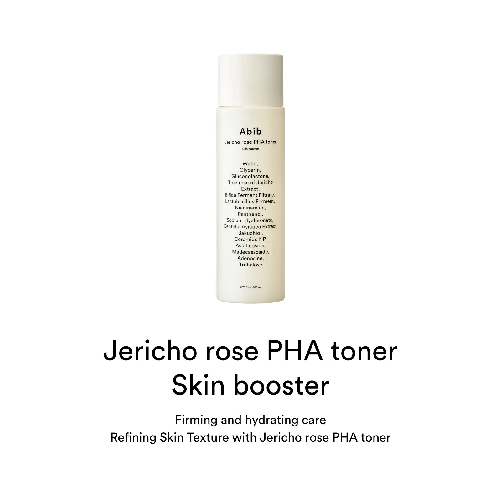 Abib Jericho rose PHA toner Skin booster
