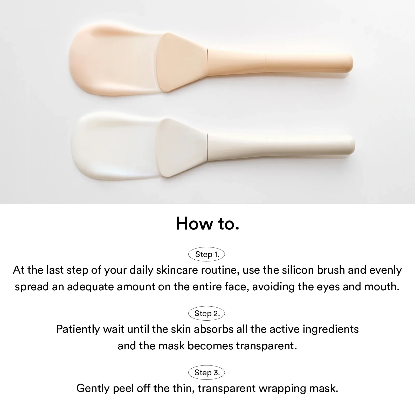 Abib Dark Spot Collagen Wrapping Mask Glutathione Film with Brush