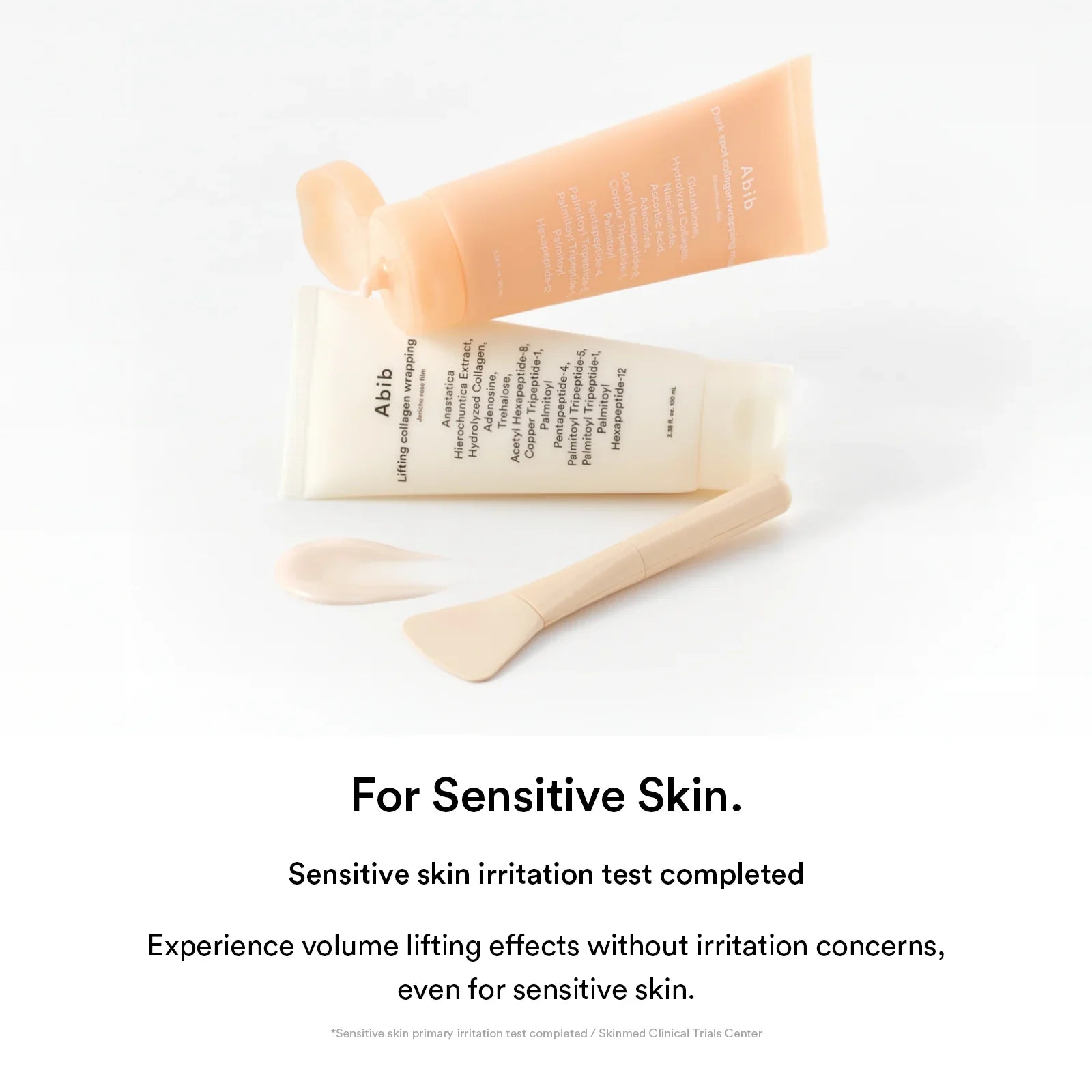 Abib Dark Spot Collagen Wrapping Mask Glutathione Film with Brush