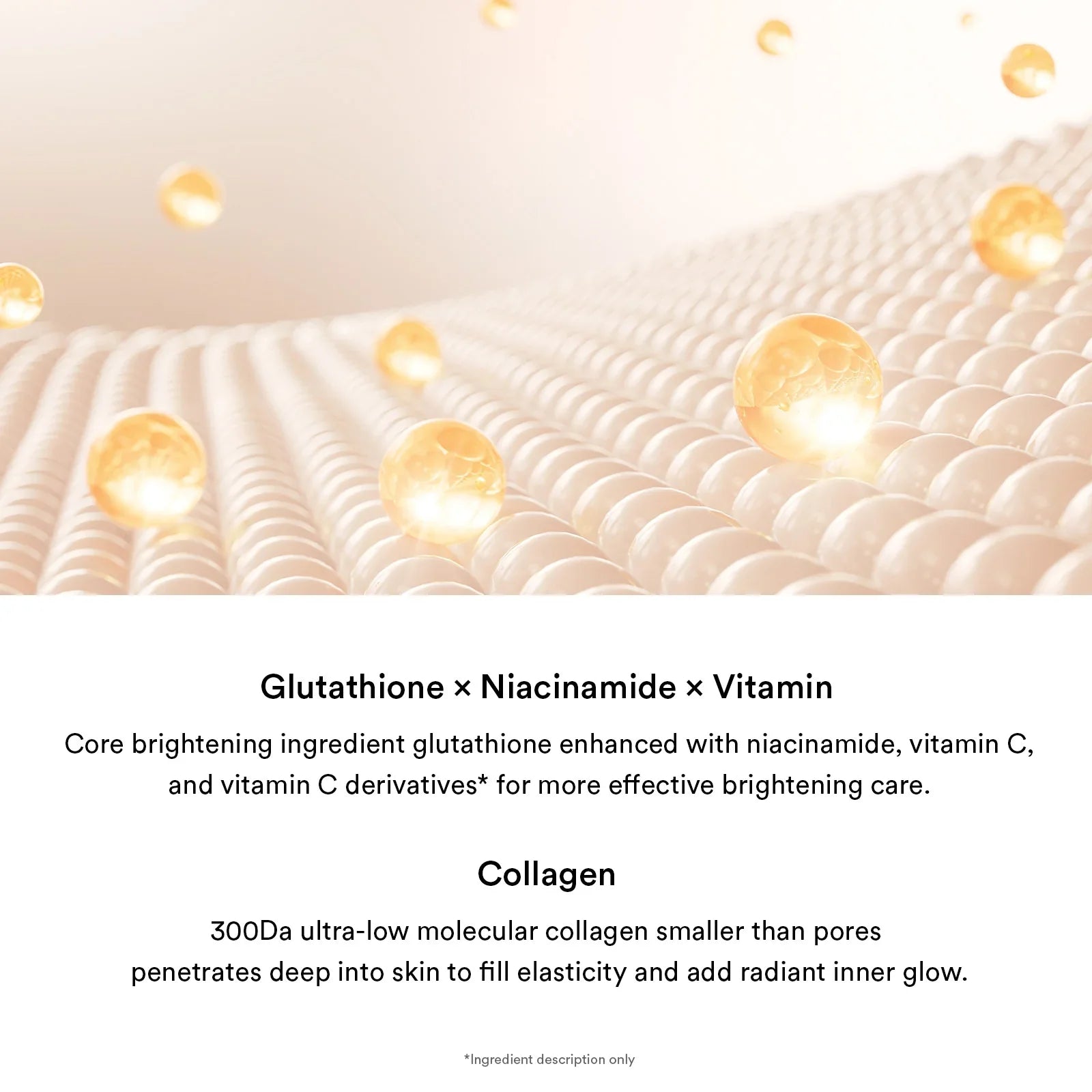 Abib Glow Collagen Mask Glutathione Film Sheet Mask (1 pc)