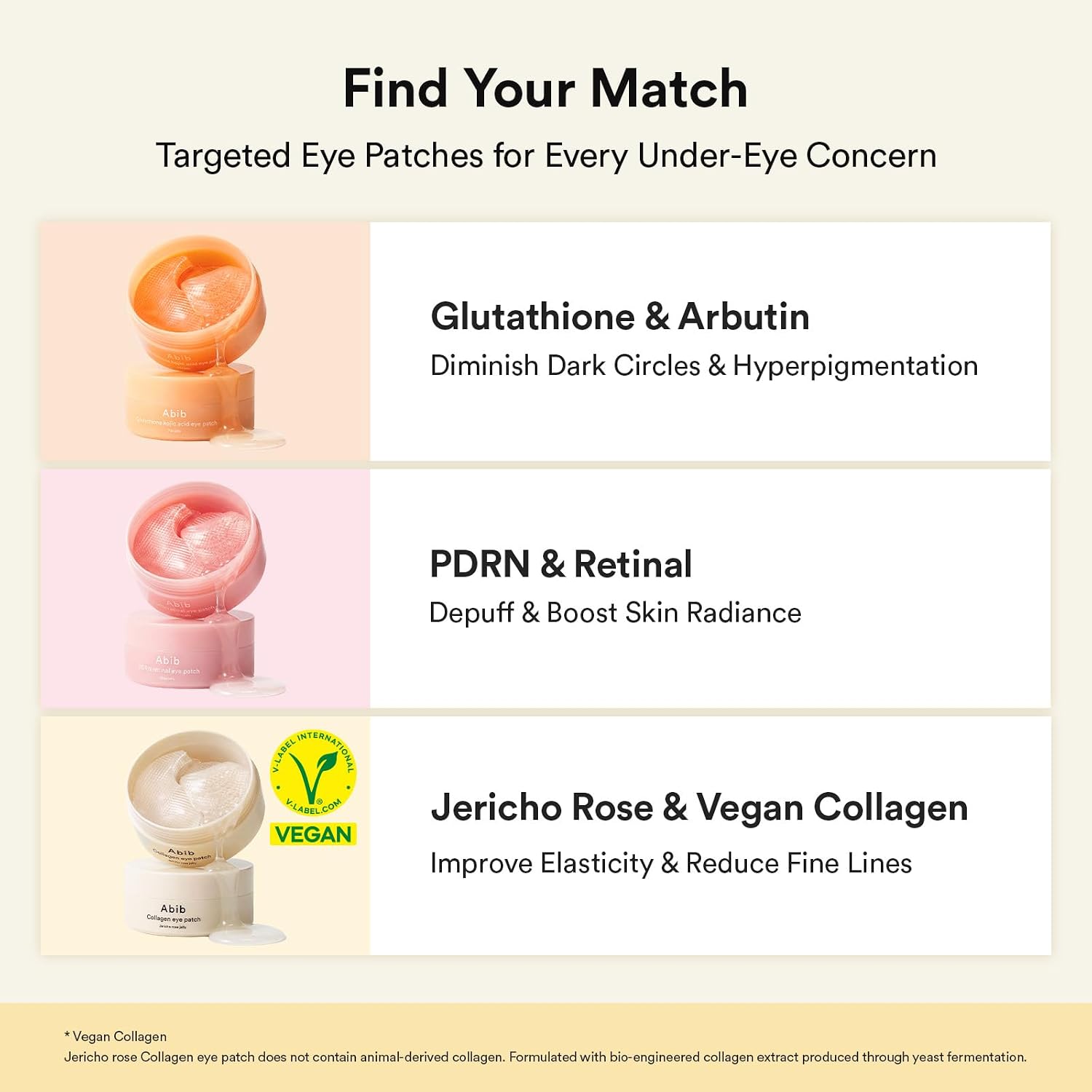 Abib Glutathione Kojic Acid Eye Patch Vita Jelly
