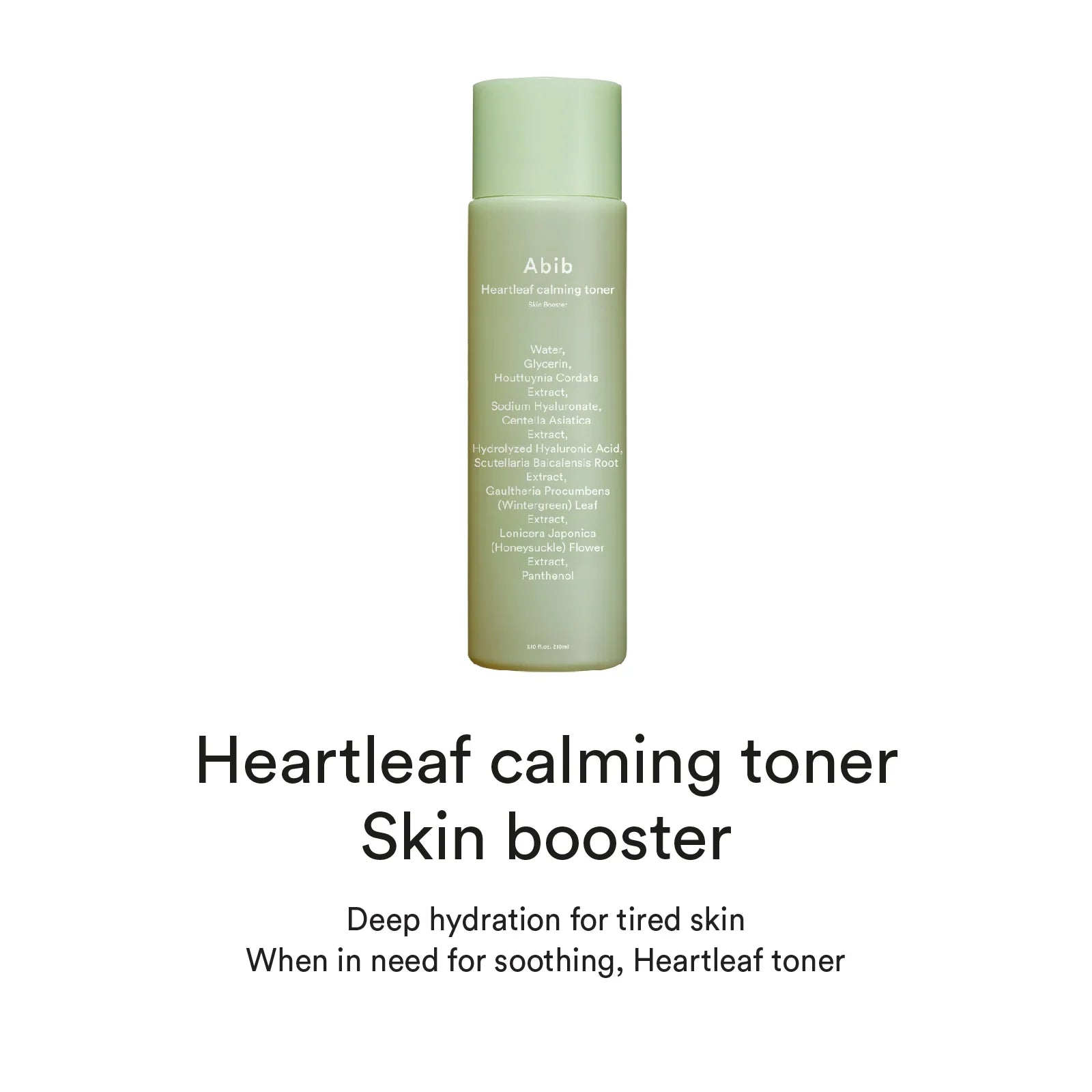 Abib Heartleaf calming toner Skin booster