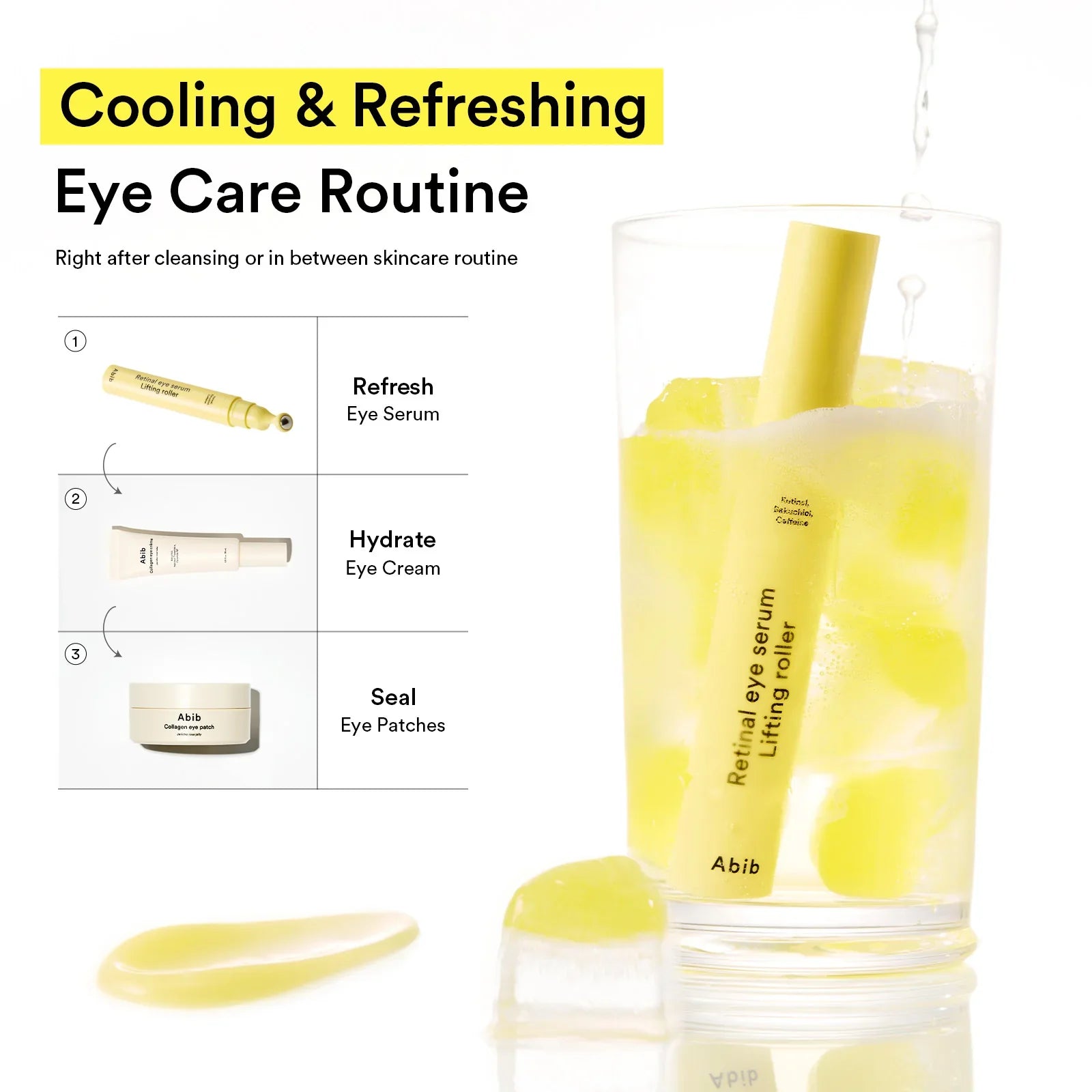 Abib Retinal Eye Serum Lifting Roller