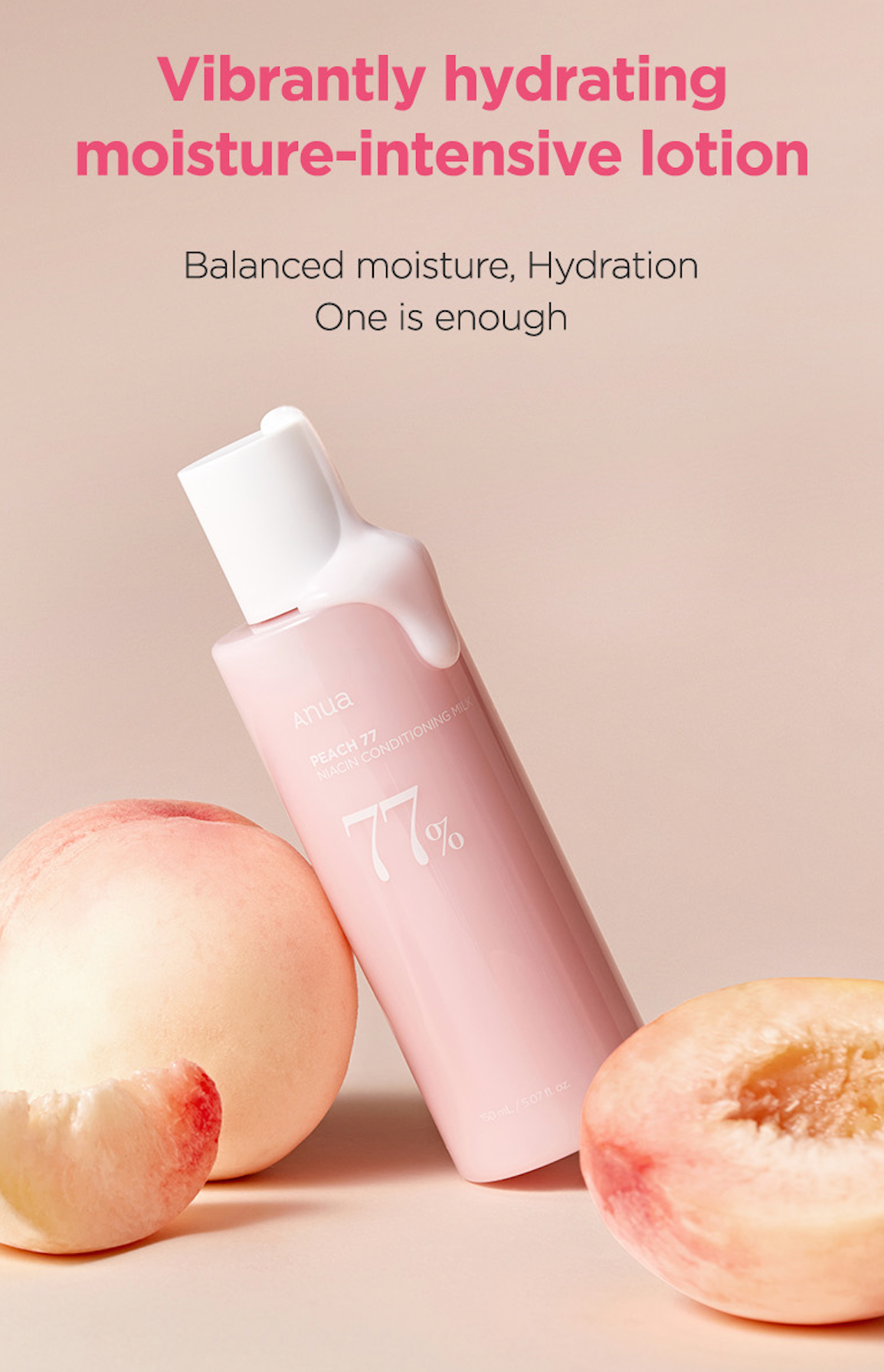 Anua Peach 77 Niacin Conditioning Milk