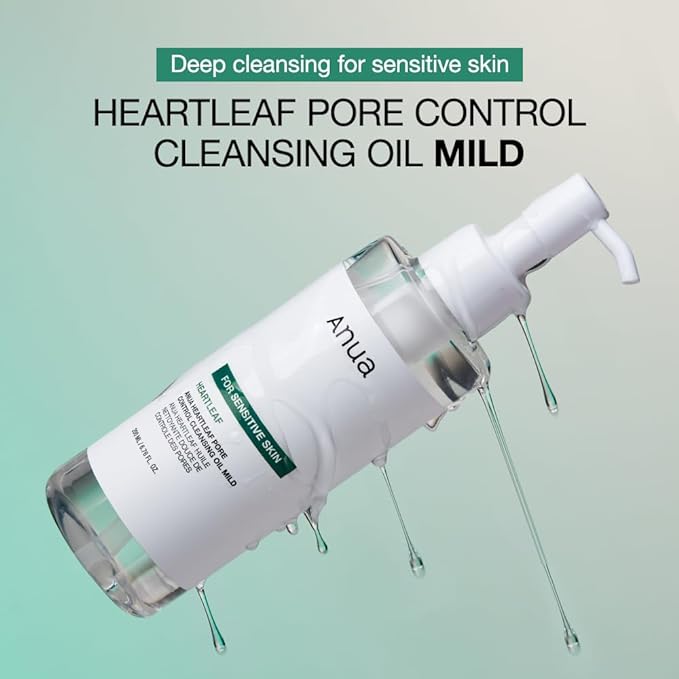 Anua Heartleaf Pore Control Cleansing Oil Mild