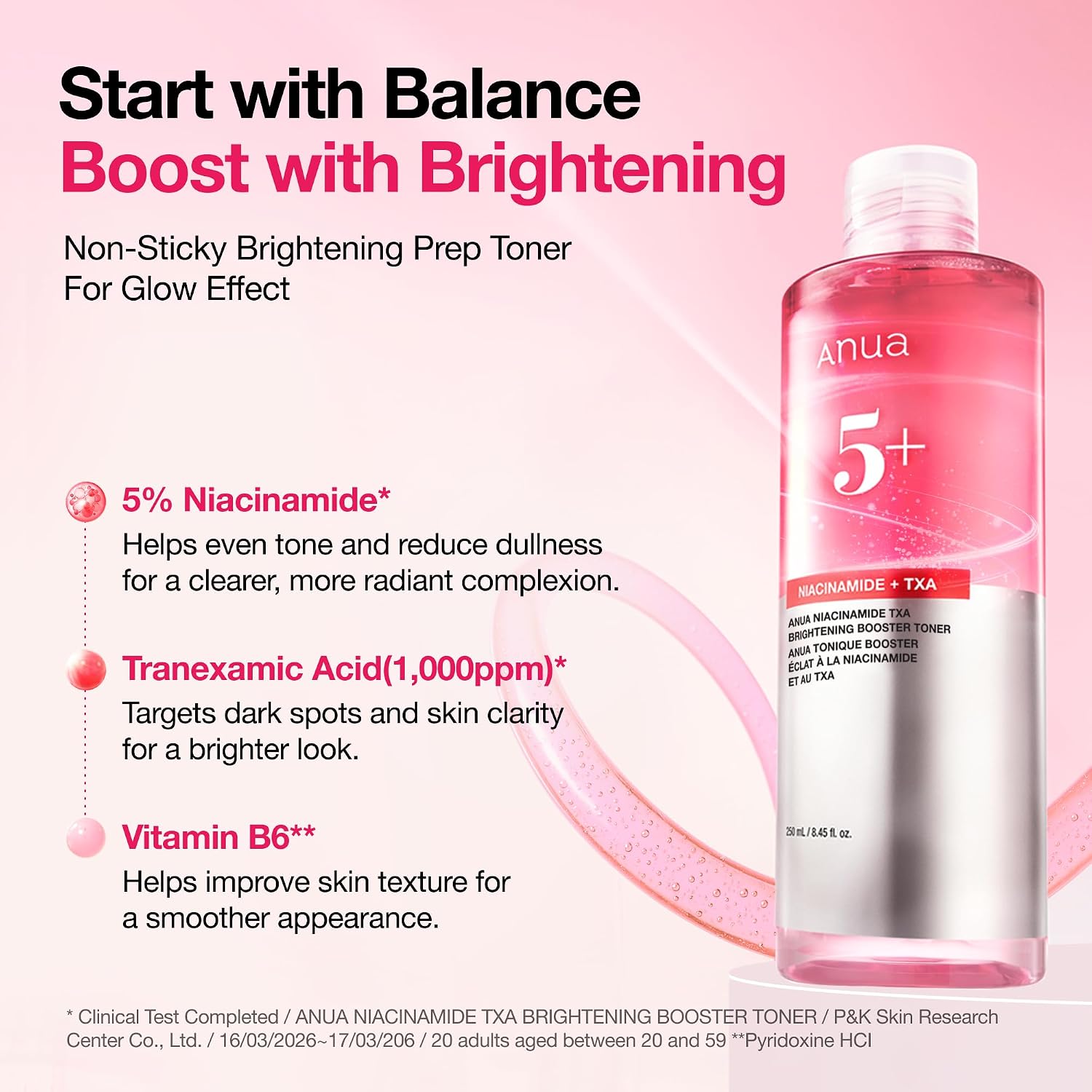 Anua Niacinamide TXA Brightening Booster Toner