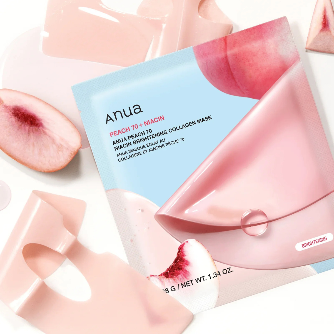 Anua Peach 70 Niacin Brightening Collagen Mask