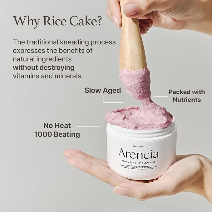 Arencia Fresh Rosehip Rice Mochi Cleanser