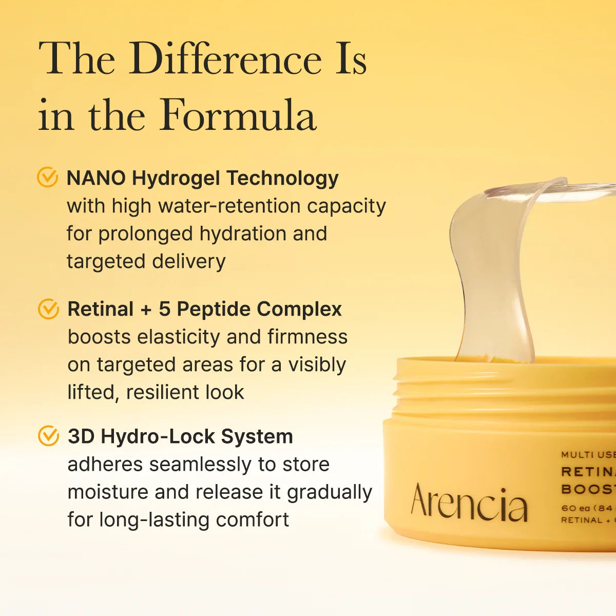 Arencia Retinal Boosting Eye Mask