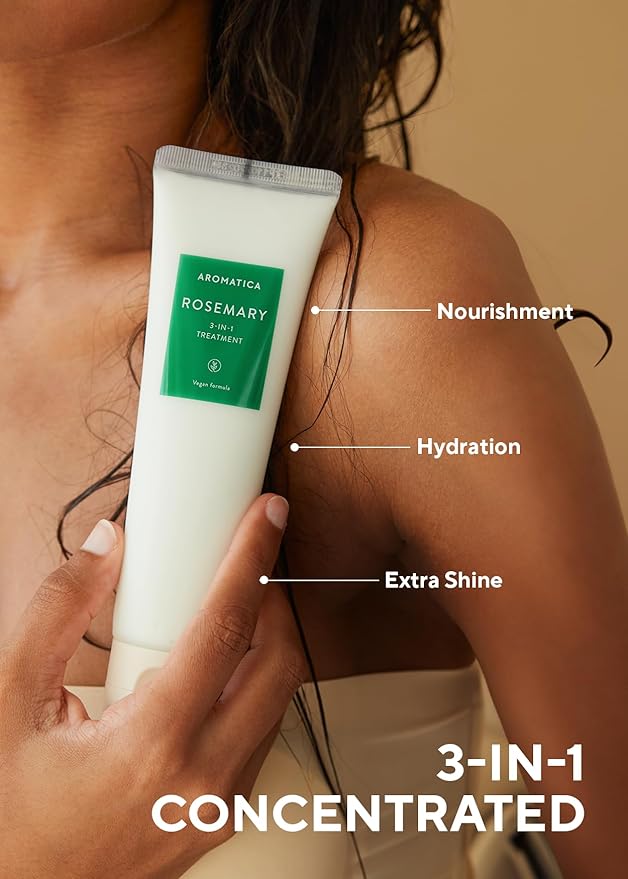 Aromatica Rosemary 3-in-1 Treatment – Conditioner + Hair Mask + Scalp Care (160ml)