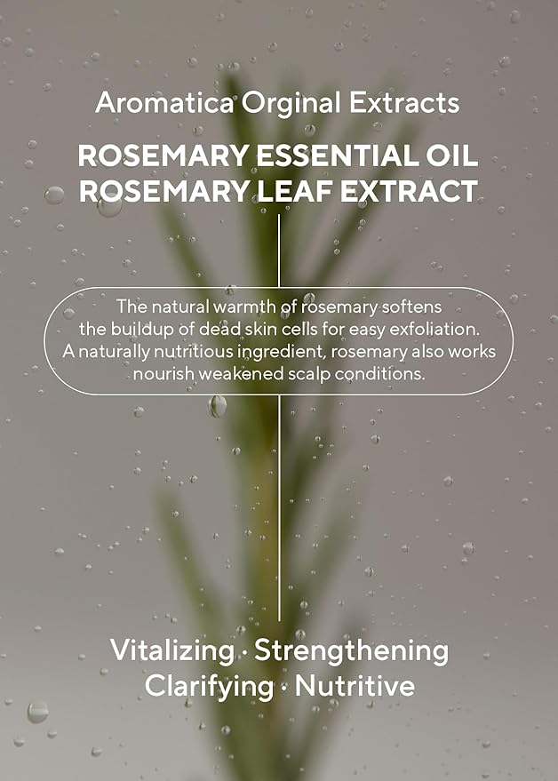 Aromatica Rosemary 3-in-1 Treatment – Conditioner + Hair Mask + Scalp Care (160ml)