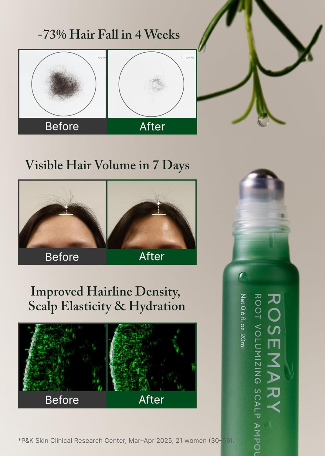 Aromatica Rosemary Root Volumizing Scalp Ampoule