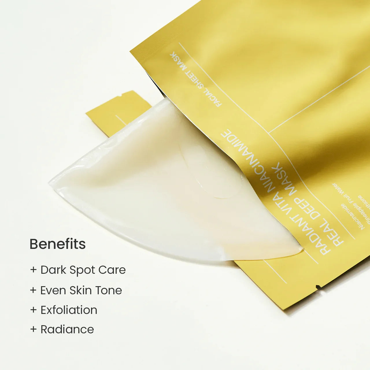 Biodance Radiant Vita Niacinamide Real Deep Mask 4 pcs