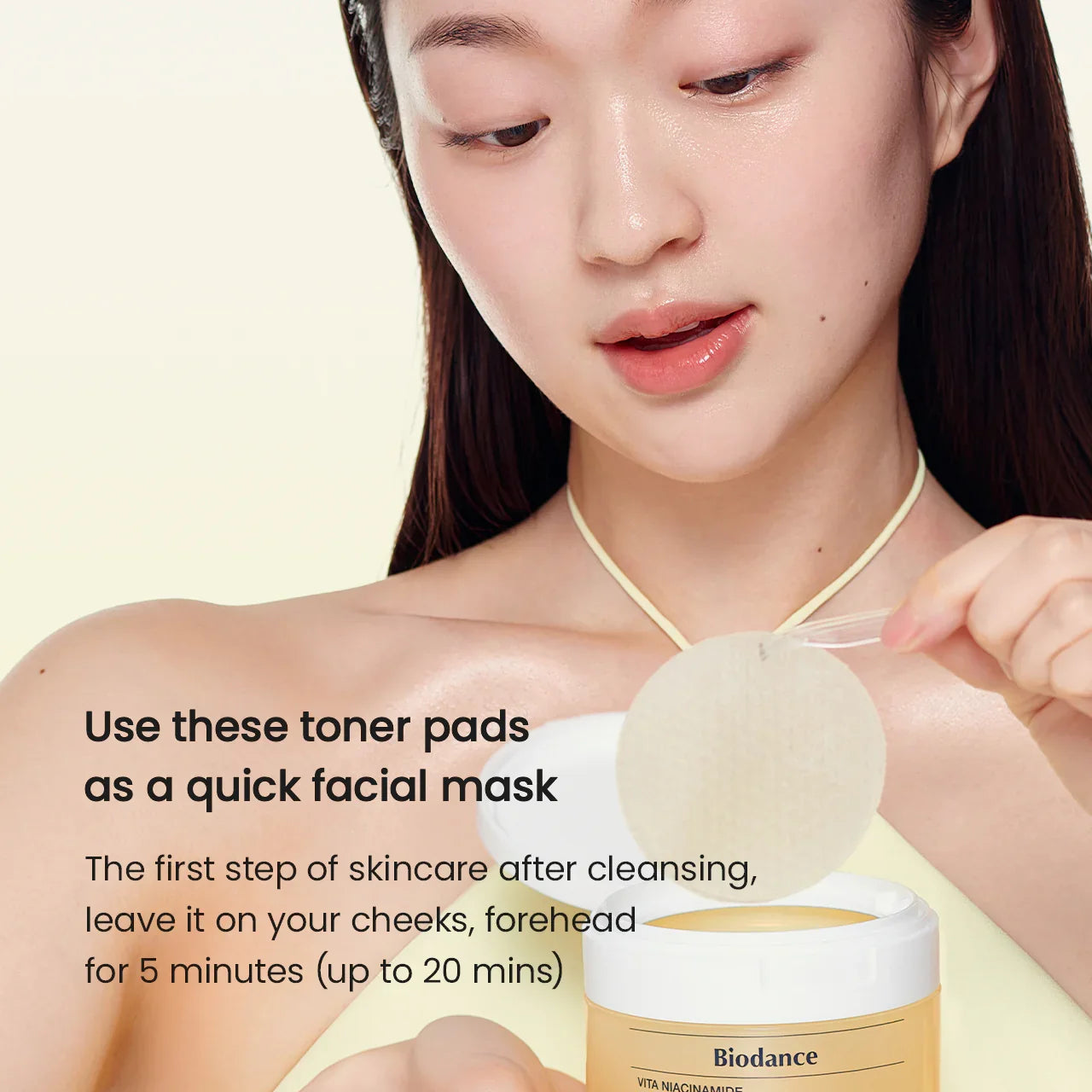 Biodance Vita Niacinamide Gel Toner Pads