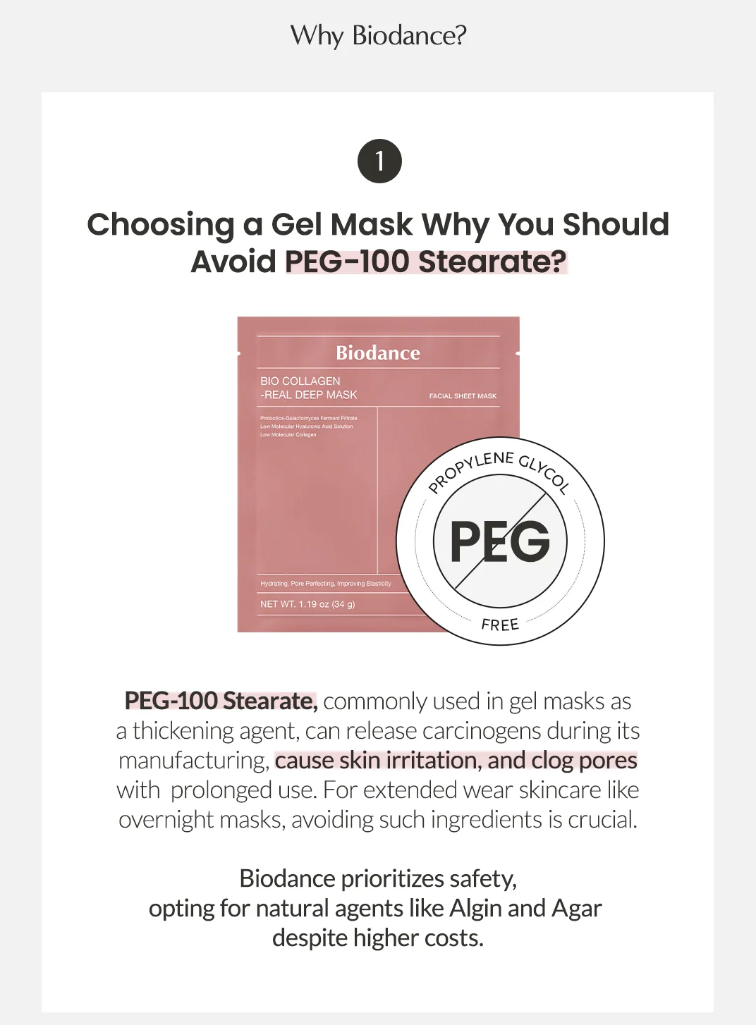 Biodance Bio Collagen Real Deep Mask Sheet