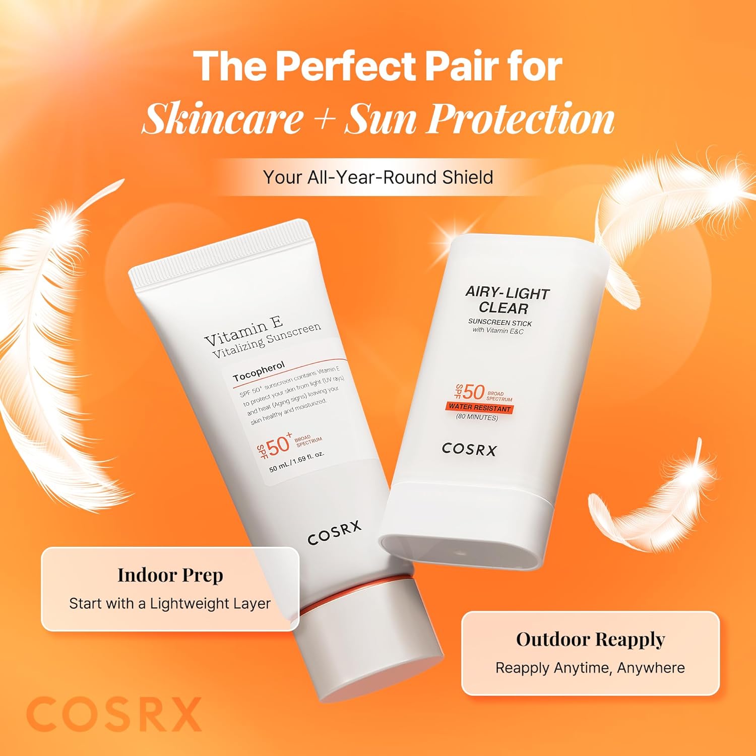 Cosrx Airy-Light Clear Sunscreen Stick