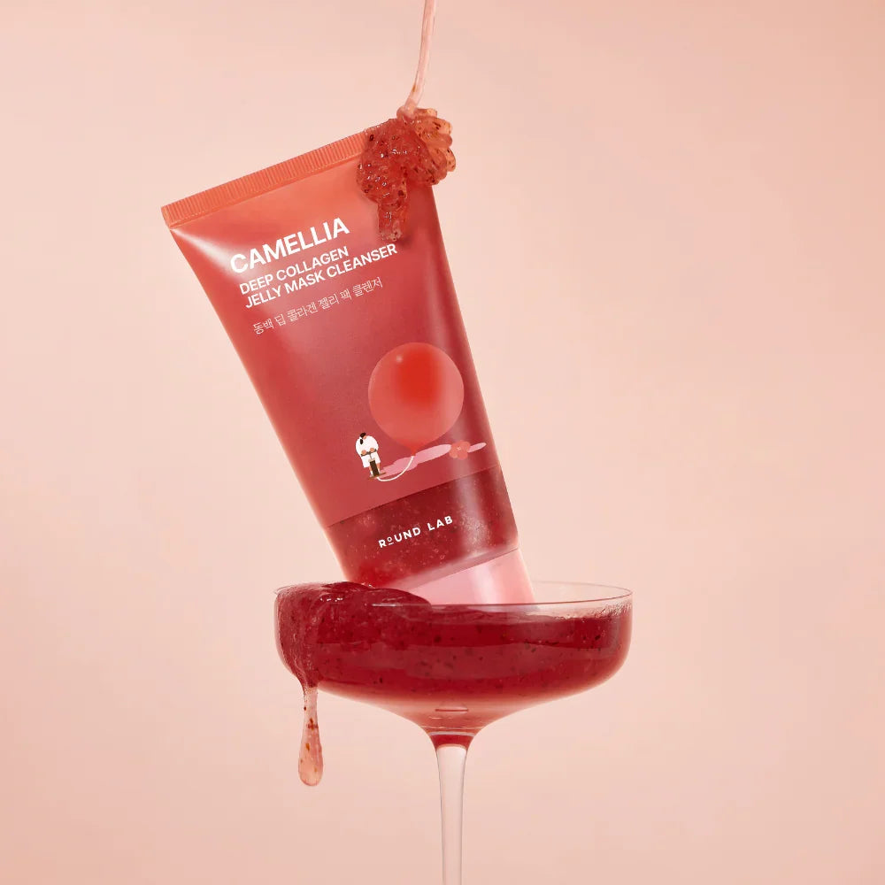 Round Lab Camellia Deep Collagen Jelly Mask Cleanser