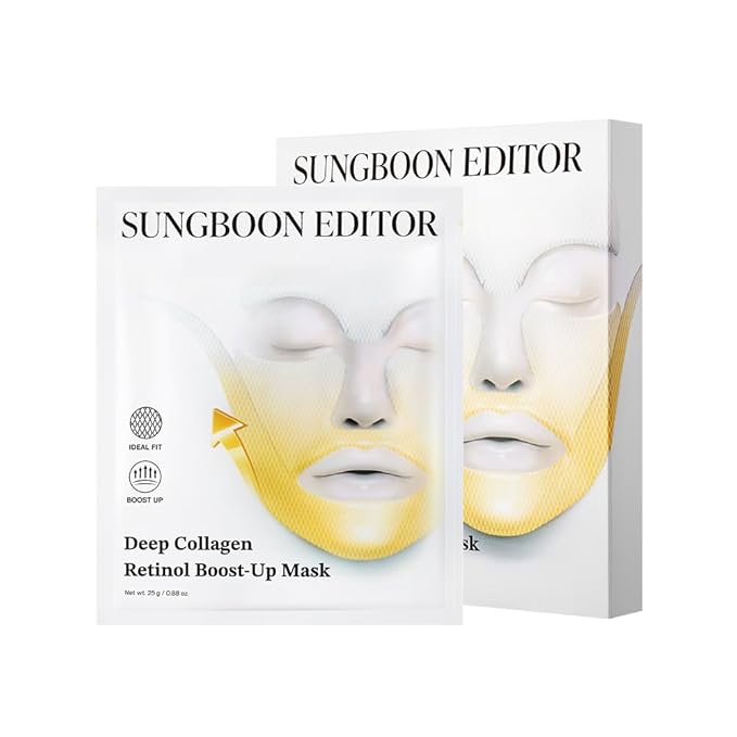 Sungboon Editor Deep Collagen Retinol Boost Up Mask Set (4pcs)