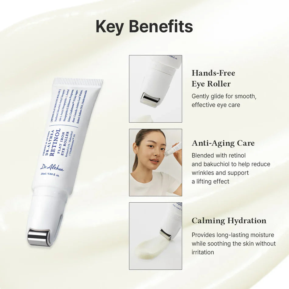 Dr. Althea Retinol Flat Iron Eye Roller 25 ml