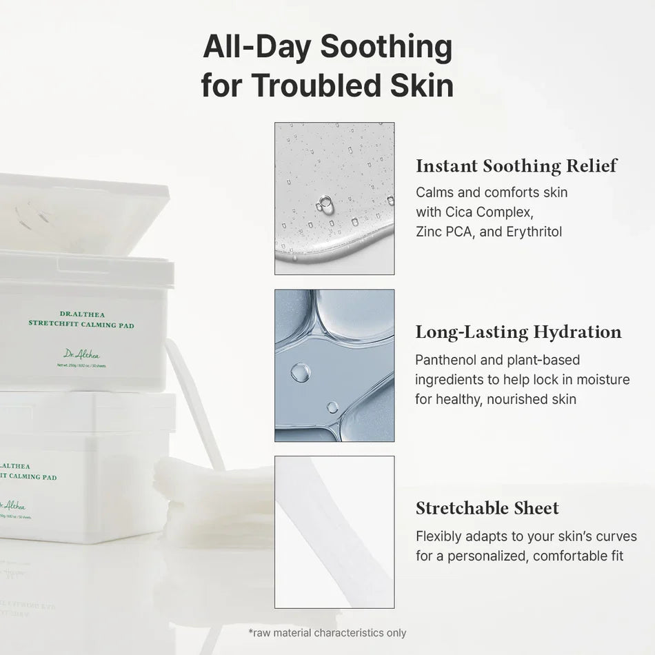 Dr.Althea StretchFit Calming Pad (50pcs)