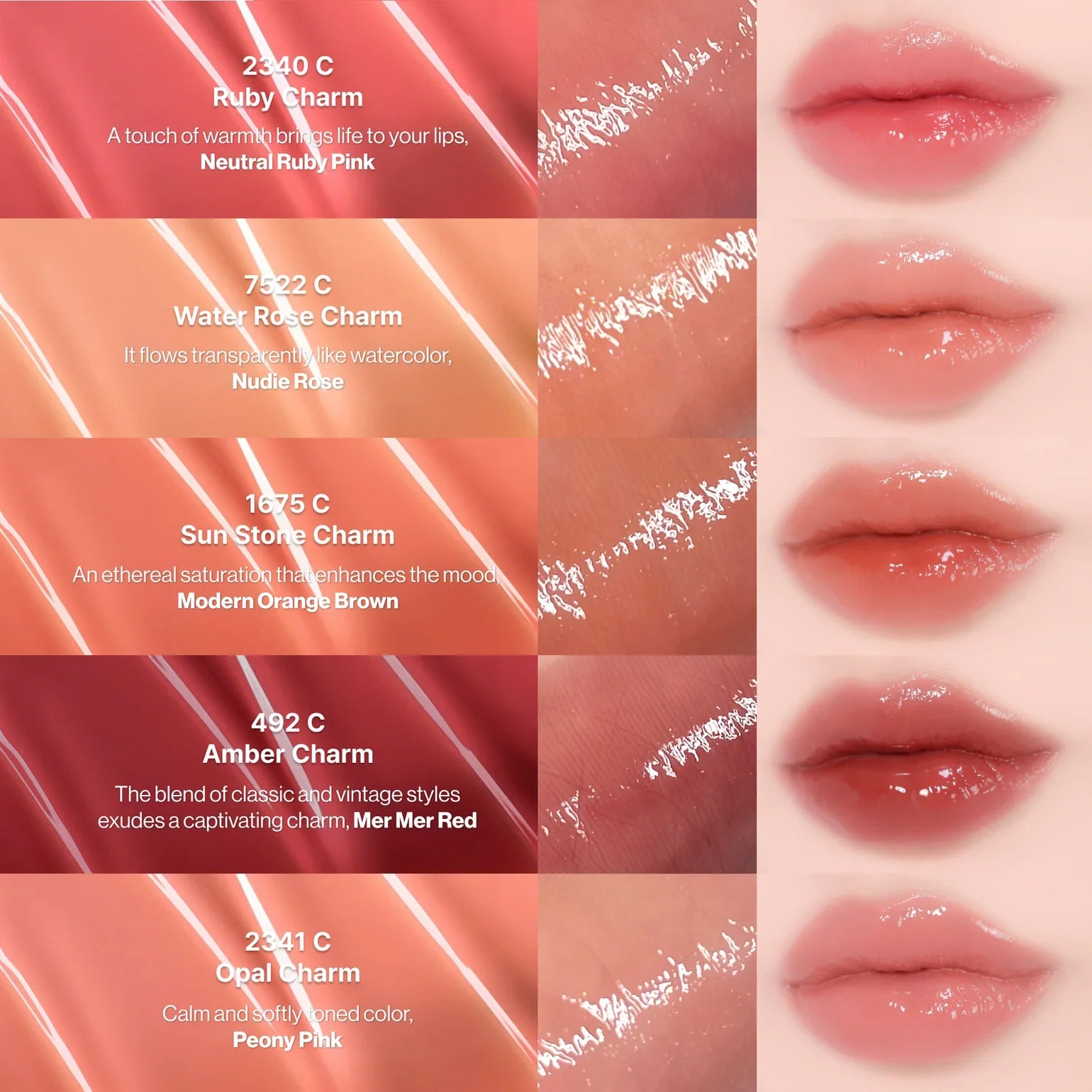 Entropy Charm Tint Glossy Gel Line