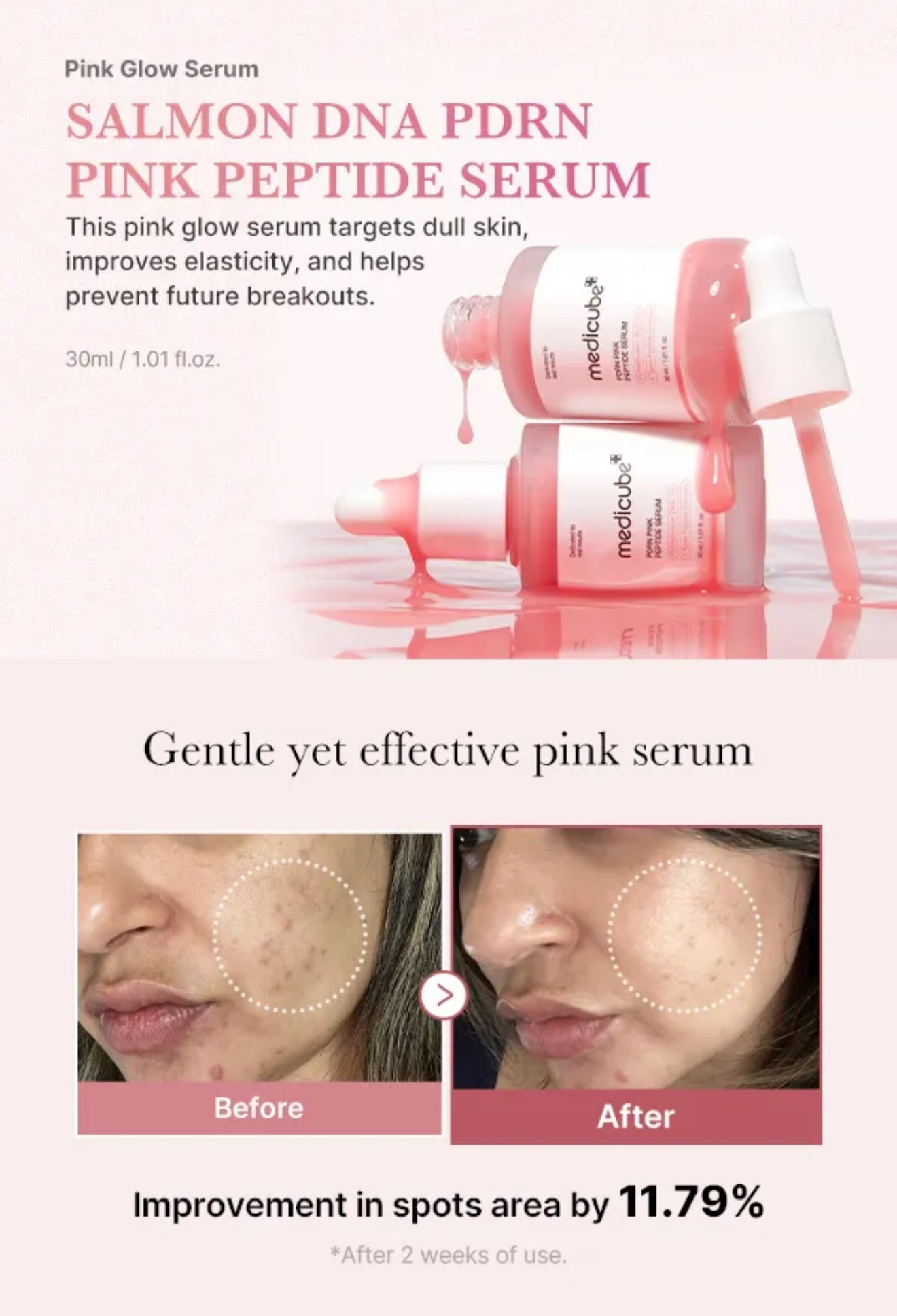 Medicube PDRN Pink Peptide Serum