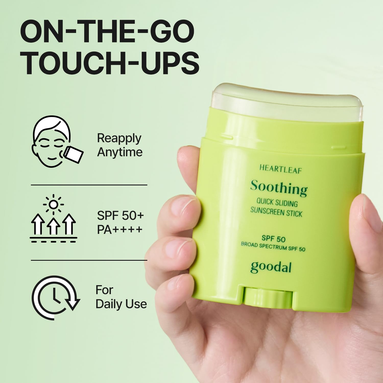 Goodal Heartleaf Soothing Quick Sliding Sunscreen Stick