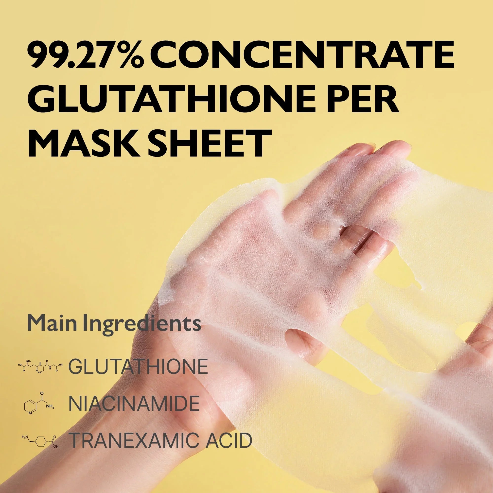 Genabelle Glutathione Brightening Ampoule Mask Box 5 pcs