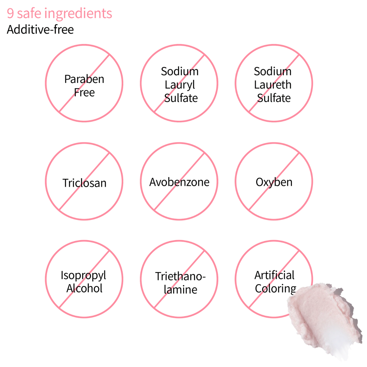 Genabelle Pink Cloud Cleansing Foam