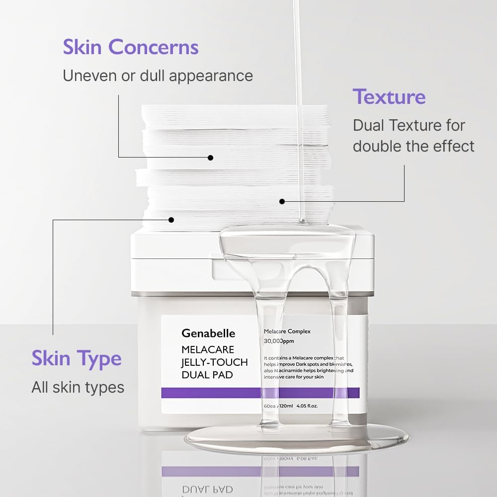 Genabelle Melacare Jelly Touch Dual Pad