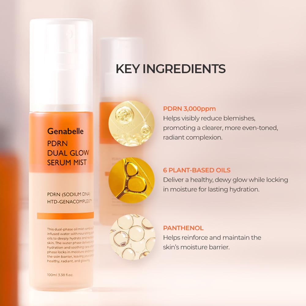 Genabelle PDRN Dual Glow Serum Mist 100ml