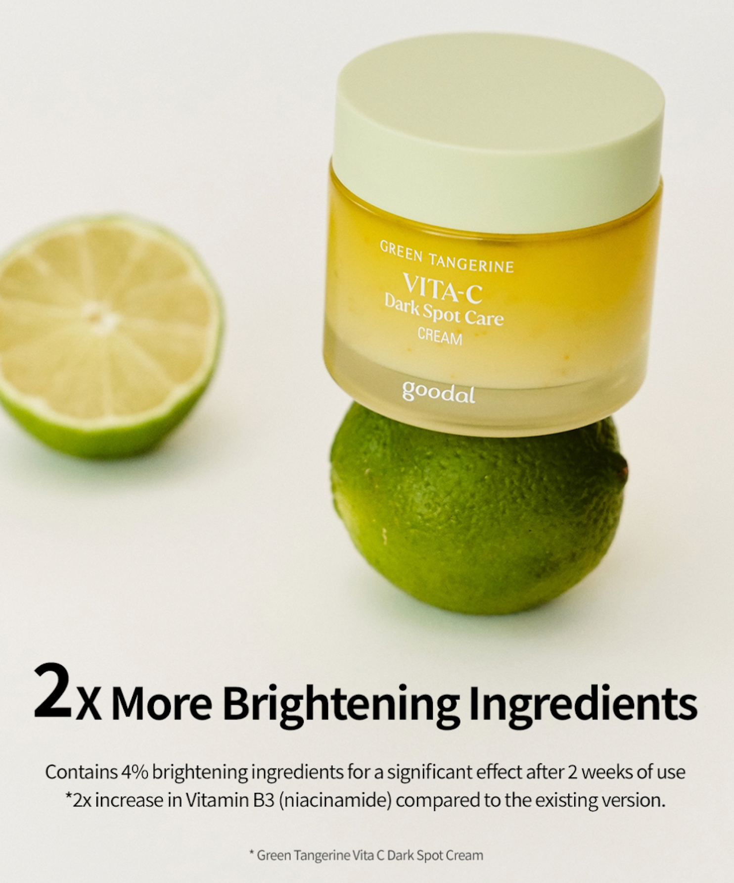 Goodal Green Tangerine Vita C Dark Spot Care Cream *Renewed