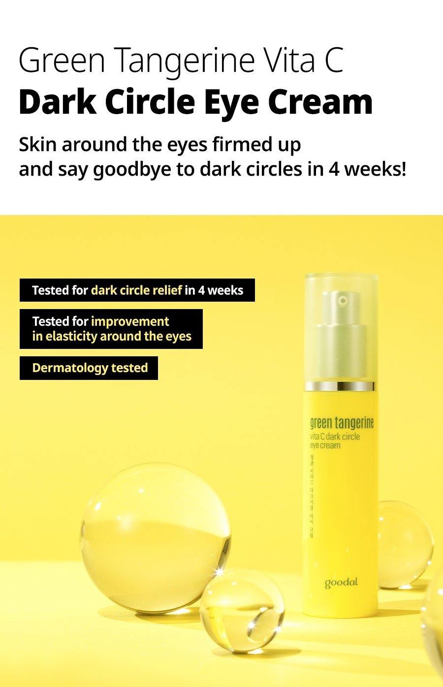 Goodal Green Tangerine Vita C Dark Circle Eye Cream