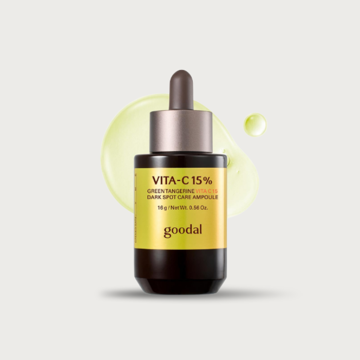 Goodal Green Tangerine Vita C 15 Ampoule – 15% Vitamin C Dark Spot Care Ampoule (16g)