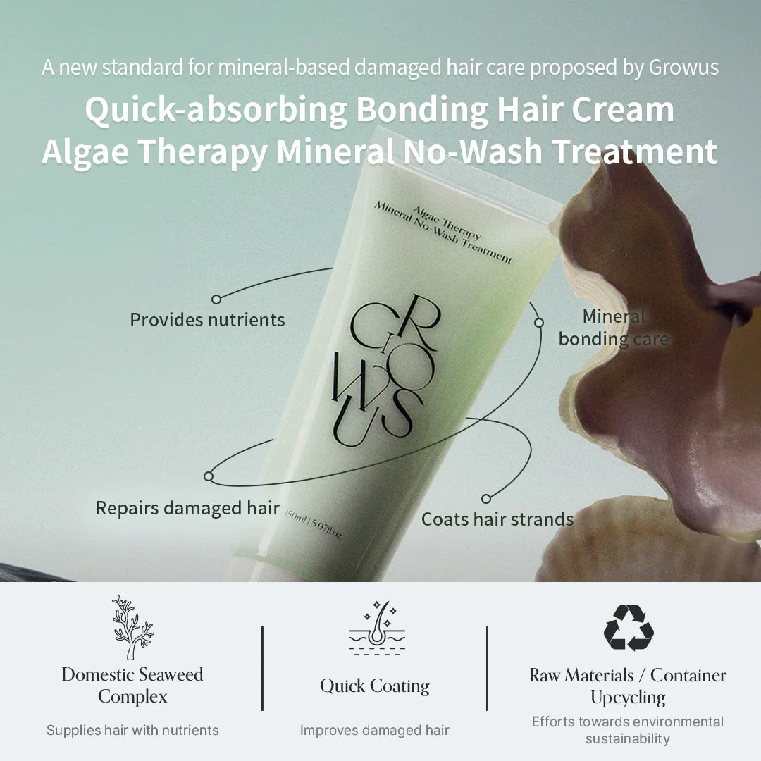 Growus Algae Therapy Mineral No Wash Treatment 150 ml