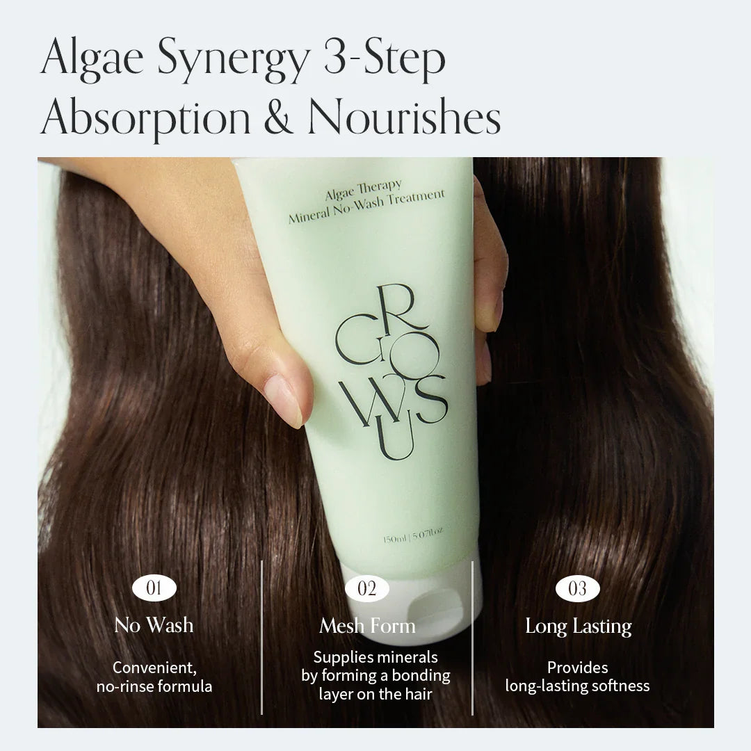 Growus Algae Therapy Mineral No Wash Treatment 150 ml