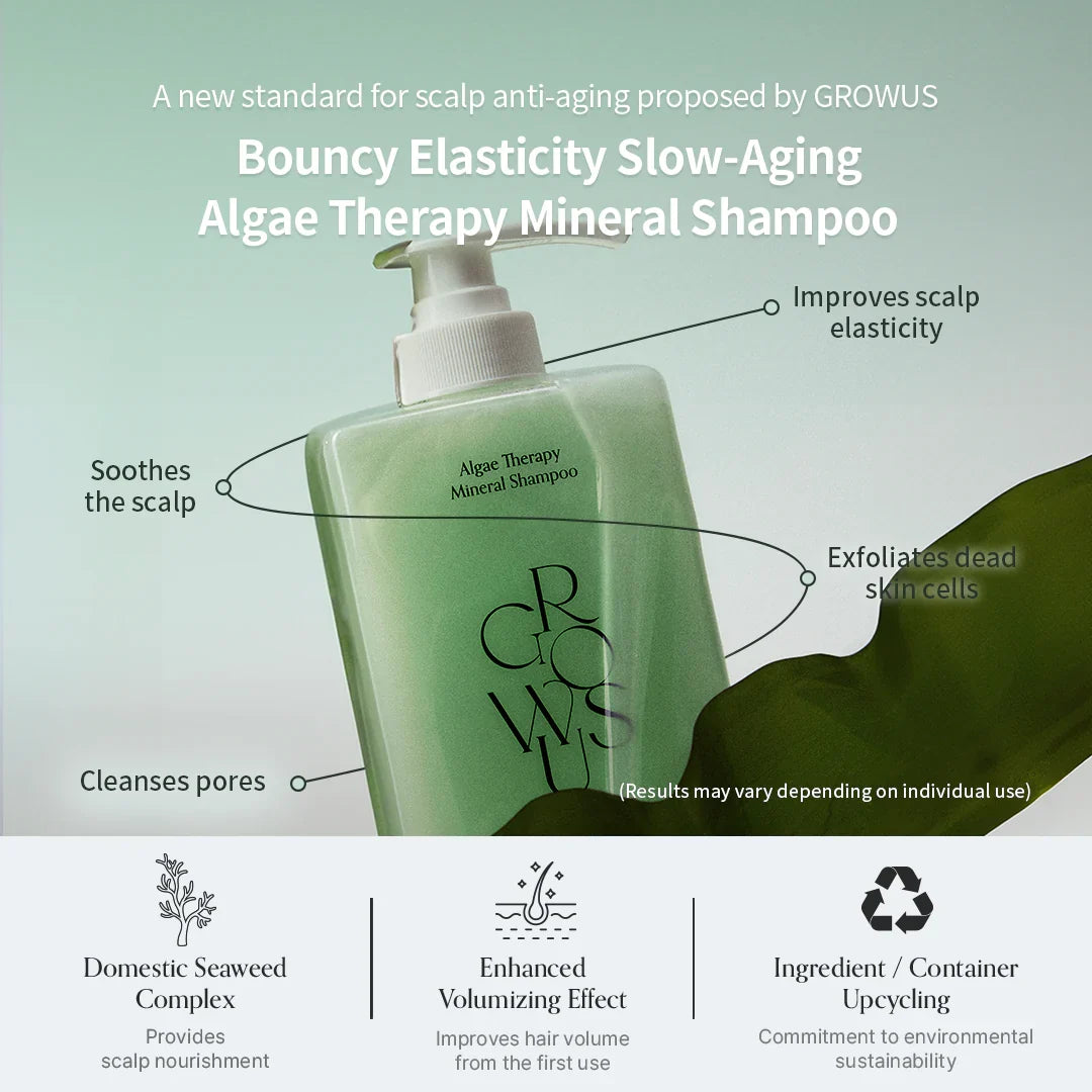 Growus Algae Therapy Mineral Shampoo 500 ml