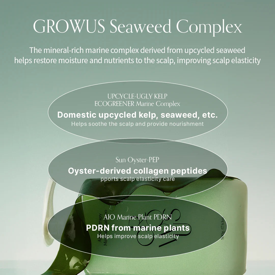 Growus Algae Therapy Mineral Shampoo 500 ml