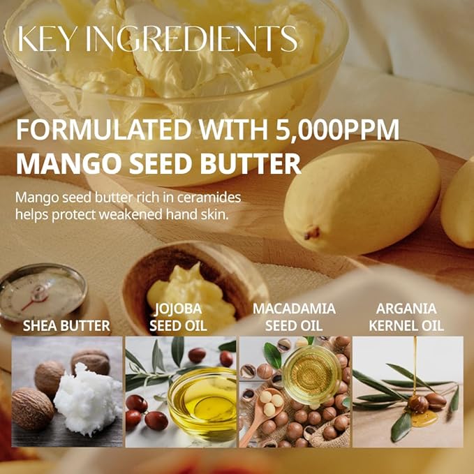 hetras Perfumed Mango Seed Butter Hand Cream (6 types)