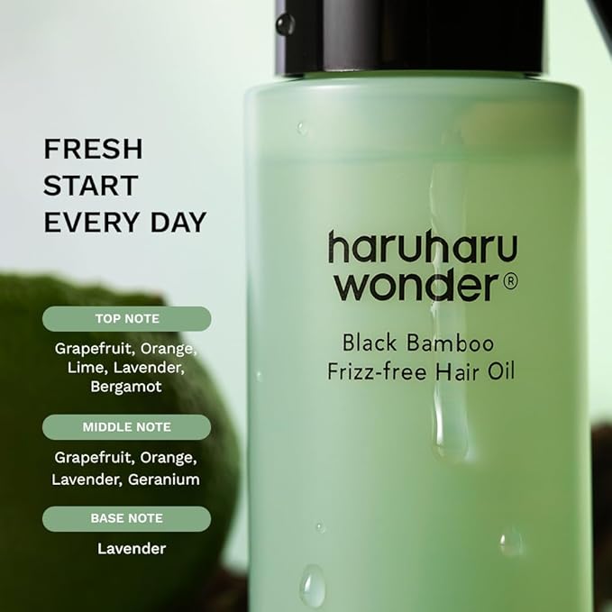 Haru Haru Wonder Black Bamboo Frizz-free Hair Oil