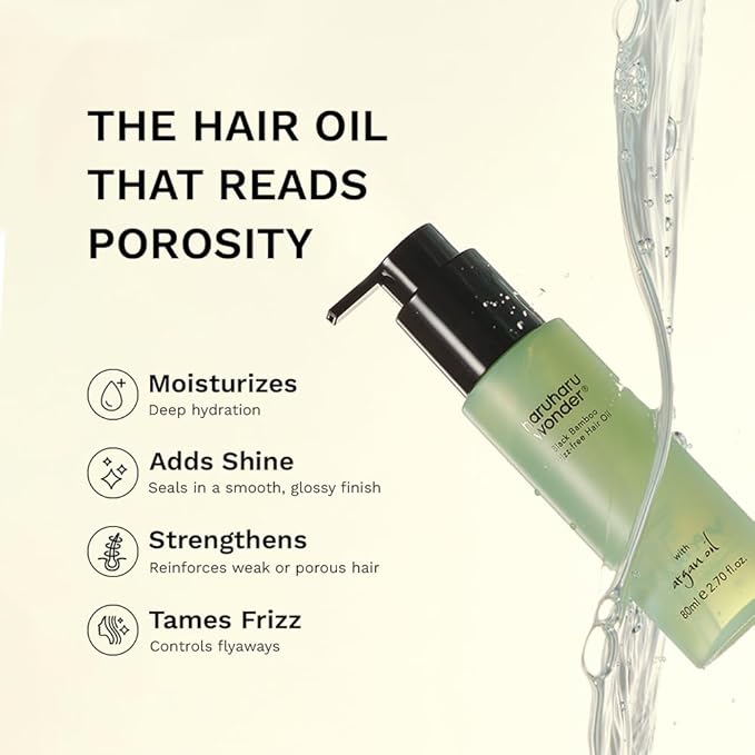 Haru Haru Wonder Black Bamboo Frizz-free Hair Oil