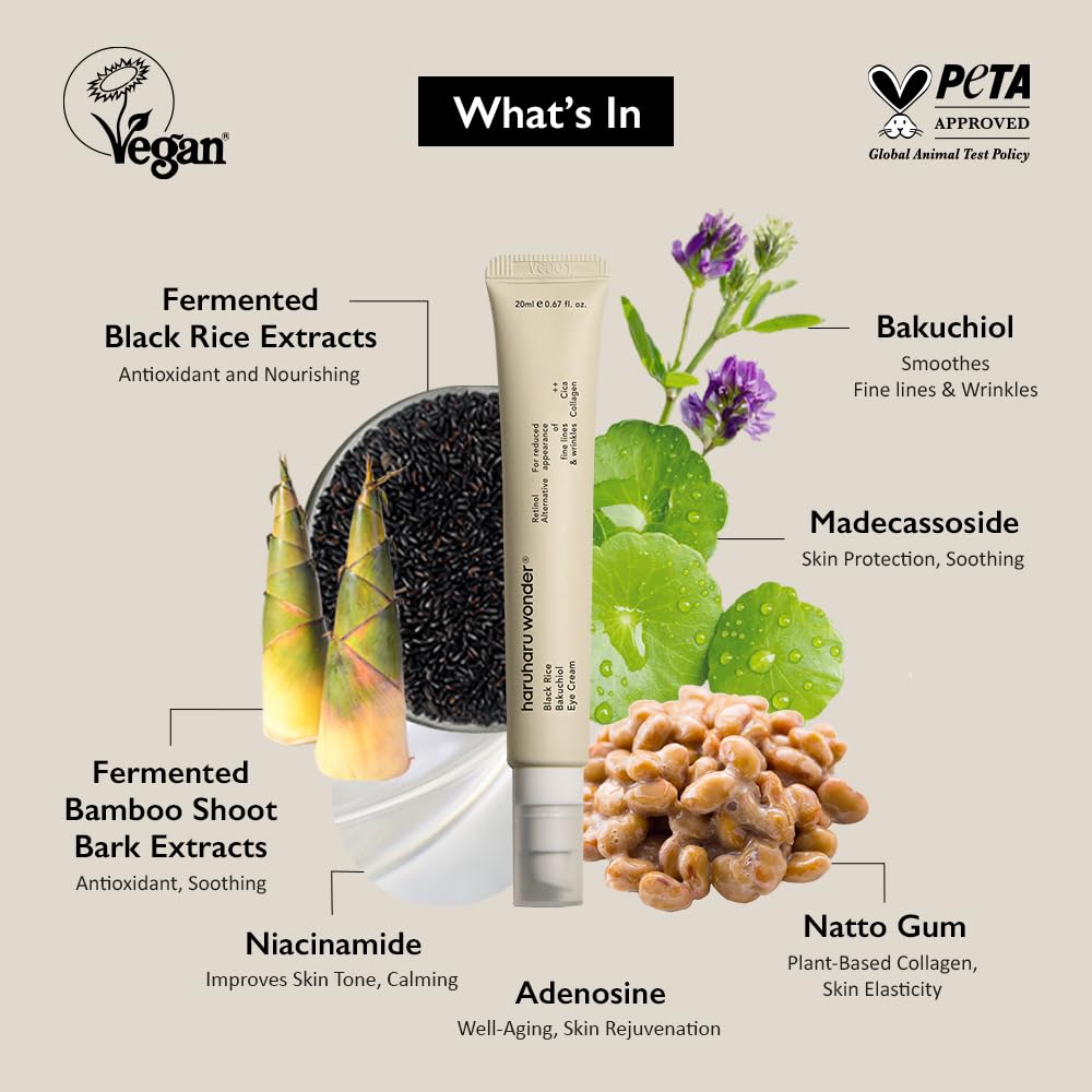 Haruharu Black Rice Bakuchiol Eye Cream